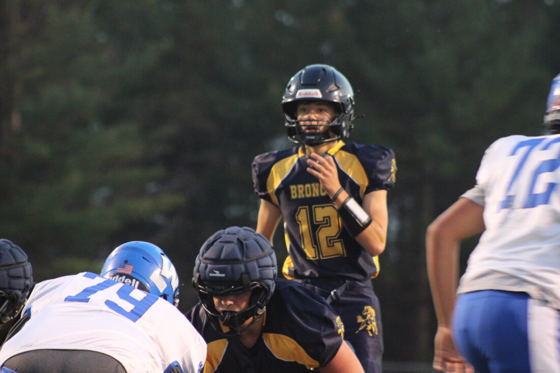Broncos trample Wykons on homecoming night